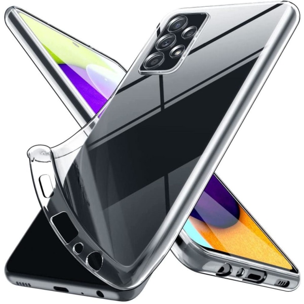 Samsung A52/A52s - Stöttåligt Silikon Skal SOLID® Transparent Transparent Samsung Galaxy A52