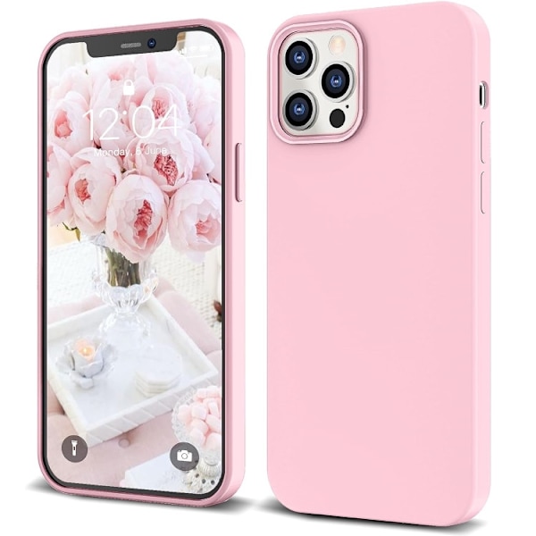 iPhone 11 - Gummibelagt Stöttåligt Silikon Skal Rosa Pink