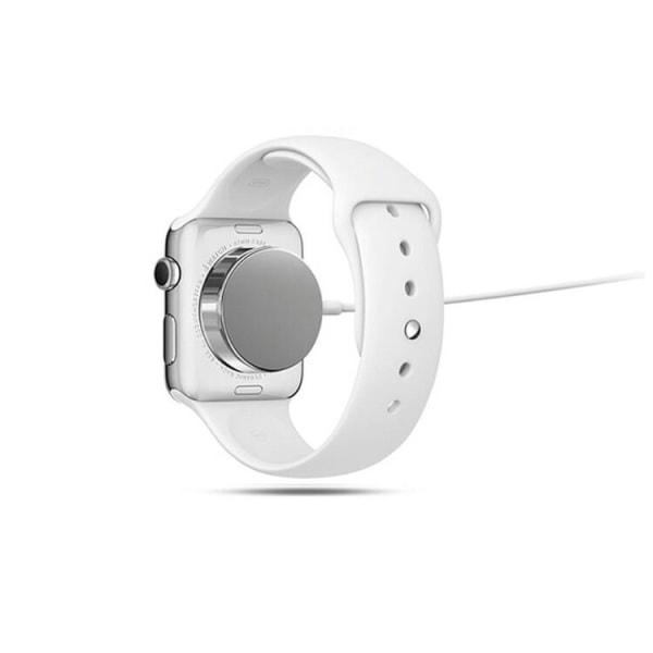 Laddare till Apple Watch Trådlös Magnetisk USB White