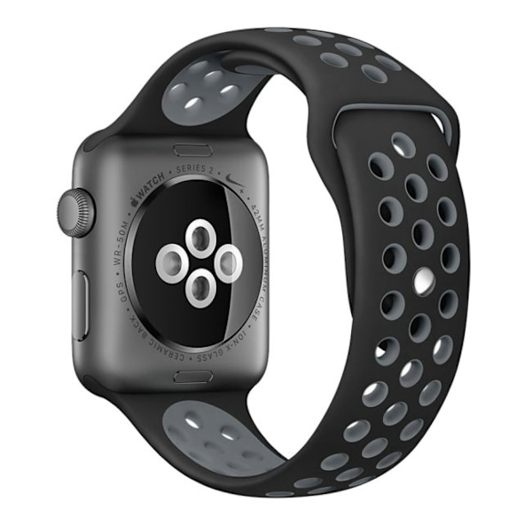 Apple Watch Stirlent Silikon Armband Sportarmband Black 38,40,41 mm