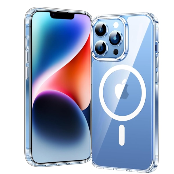 iPhone 15 Pro - Skal MagSafe Stötdämpande Transparent Transparent