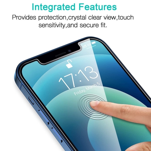 iPhone 14 Pro Max - (2-Pack) Premium Skärmskydd med Installation Transparent iPhone 14 Pro Max
