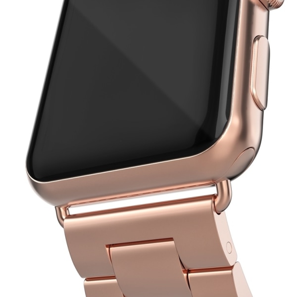 Metallarmband till Apple Watch 42/44 mm Roséguld PinkGold