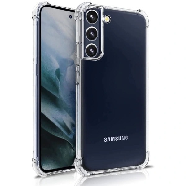 Samsung S22 -Silikonskal Shockproof Transparent