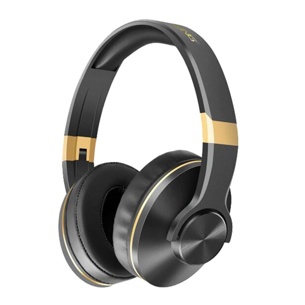 Over-Ear-hörlurar BT808 Trådlöst musikstöd Bluetooth spel för PS4/PC-headset Svart