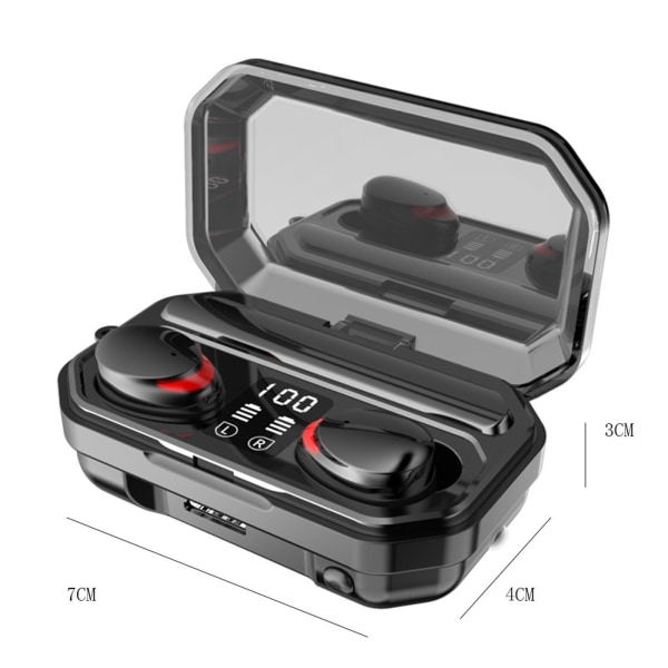 Bluetooth hörlurar Wireless Digital Motion 9D Stereo In-Ear Sports Headset
