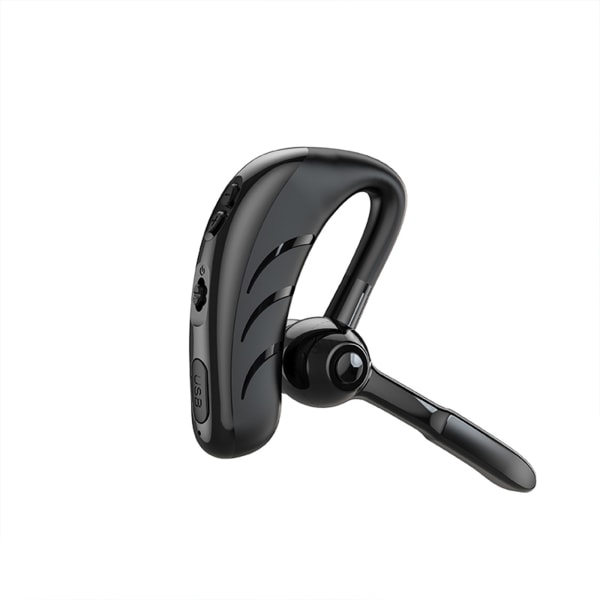 Single Ear Headset Med Mic Bluetooth 5.2 hörlurar LED Display Hörsnäcka Trådlösa handsfree hörlurar
