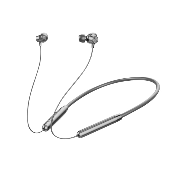 Sports In-ear Hörlurar Halshängande Headset Trådlöst Bluetooth svart