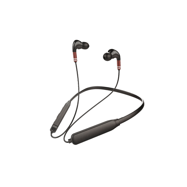 H3000 5.0 Bluetooth hörlurar Halshängande trådlösa stereosporthörlurar Headset med mikrofon svart röd