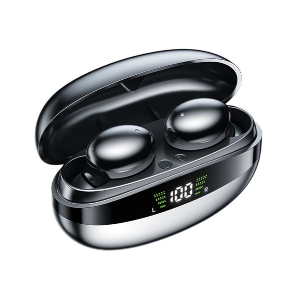 Bluetooth 5.3 trådlösa hörsnäckor med mikrofon Andningsljus Brusreducering Bas Sport Stereo Headset
