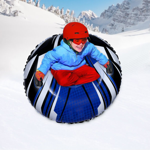 Winter Heavy Snow Tube ger uppblåsbara slädar för barn och vuxna