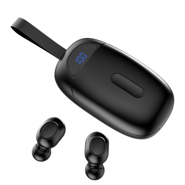 Bluetooth Earbuds in-ear hörlurar TWS Earbuds Stereo Svart