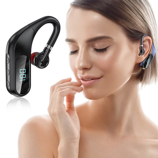 In-ear Earbuds Trådlös bilkörning Digital Display 5.0 Bluetooth Headset