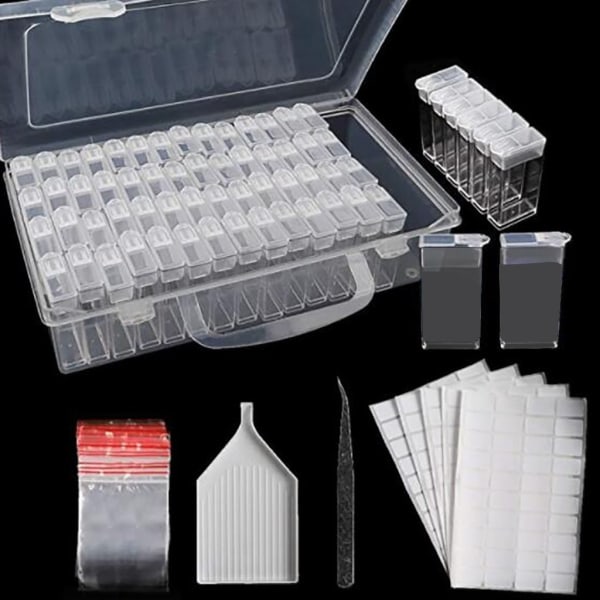 Fack Imitation Diamond Storage Box 5D Imitation Diamond Brodery Sortering Box