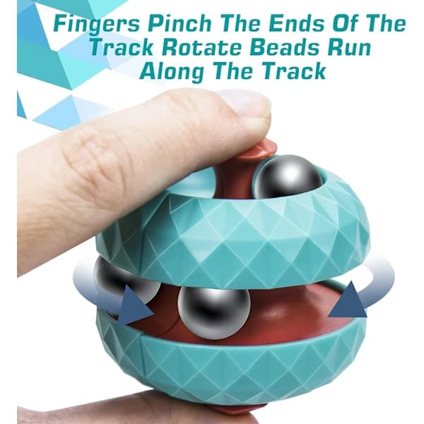 Orbit Kuglespil, Fidget Cube Puslespil Kugle Spindende Legetøj Grøn