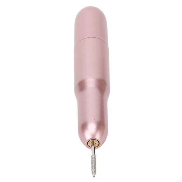 Nagelslip Elektrisk Bärbar Plast USB 20000 RPM Nagelborr för borttagning av död hud Rose Golden