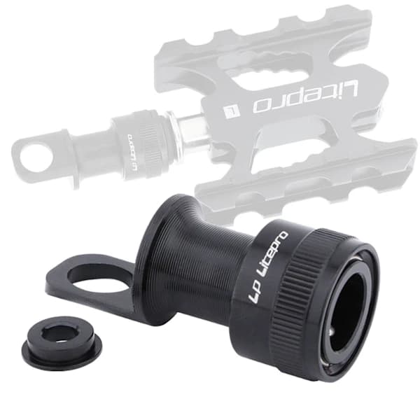 2x Quick Release Pedal CNC Quick Release Spak för hopfällbar cykel Svart