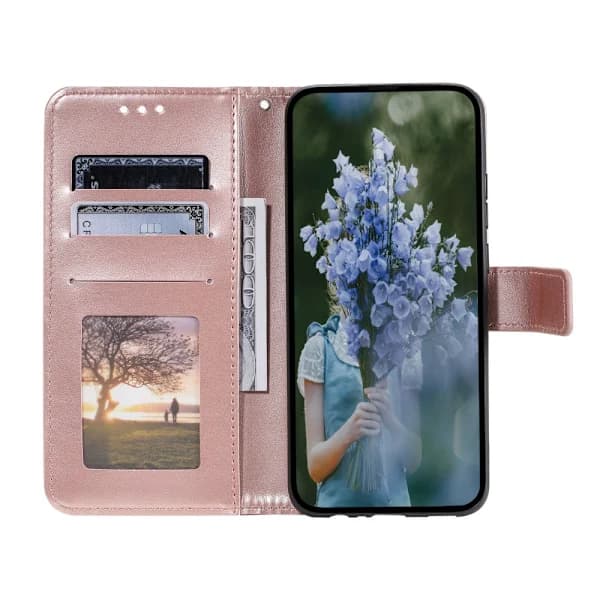 Mandala Pung Etui Kompatibel med iPhone 17e - Rose Rose guld pink