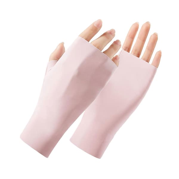Ultratynde fingerløse UV-handsker - Is-silke kølende - til kvinder, kørsel og pendling