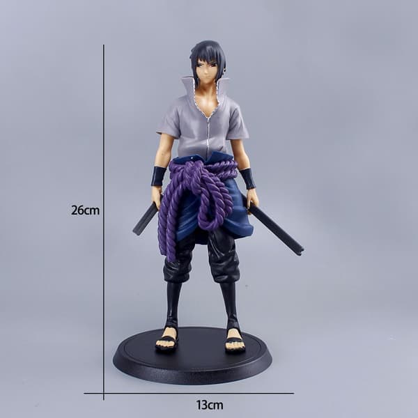 Animefigurkollektion inspireret af Ninja Warrior-seriens karakterer, 7 stk. PVC samlelegesæt