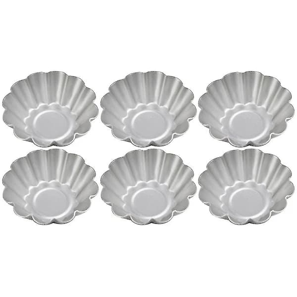 Æggetærteform aluminiumslegering UDS-form non-stick blomsterkage bageform nej, nej,