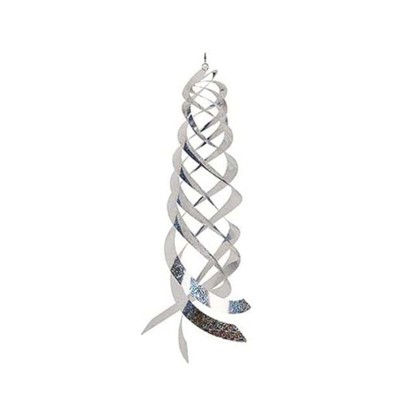 Reflekterende fugleskræmsel spiral Sølv Sølv