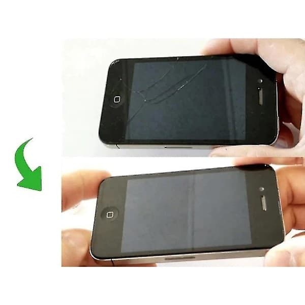 2-pack reparationssats för telefonskärmssprickor
