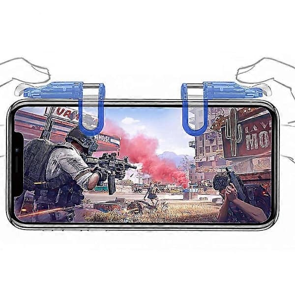 Mini Gaming Trigger til PUBG Gamepad Mobil Controller L1 R1 Skydning Pubg Spil Brandknapper L1 R1 til Android Ios Joystick