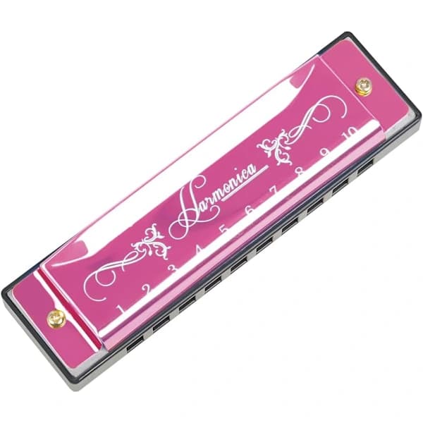 Tone Munspel Diatonisk 10 Hål 20 Toner Blues Harp[D] ros
