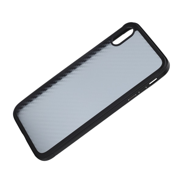 SULADA Mobiltelefon Skal Fiber Texture Metallram Phone case för iPhone XS MAX