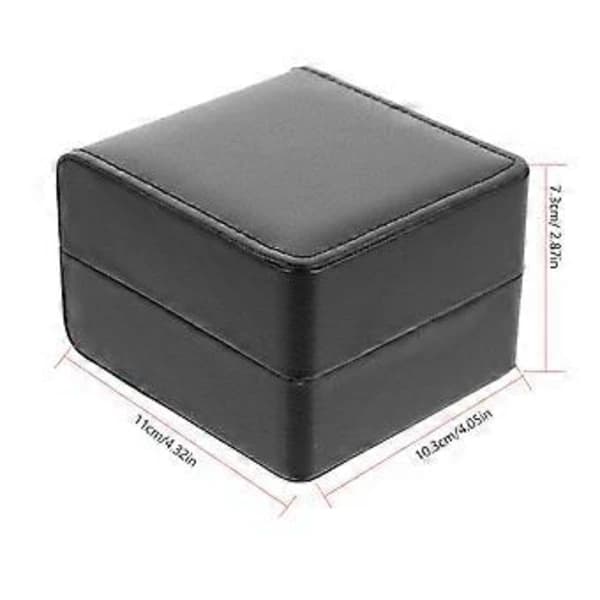 Resefodral för armbandsur Klockdisplaylåda PU-läder Klocklåda Förvaringsorganisatör