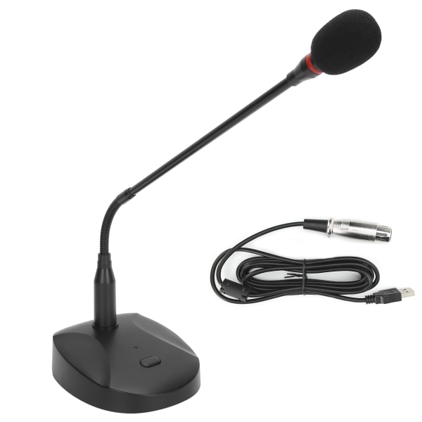 USB Desktop Conference Microphone High Sensitivity Broadcast Lecture Microphone