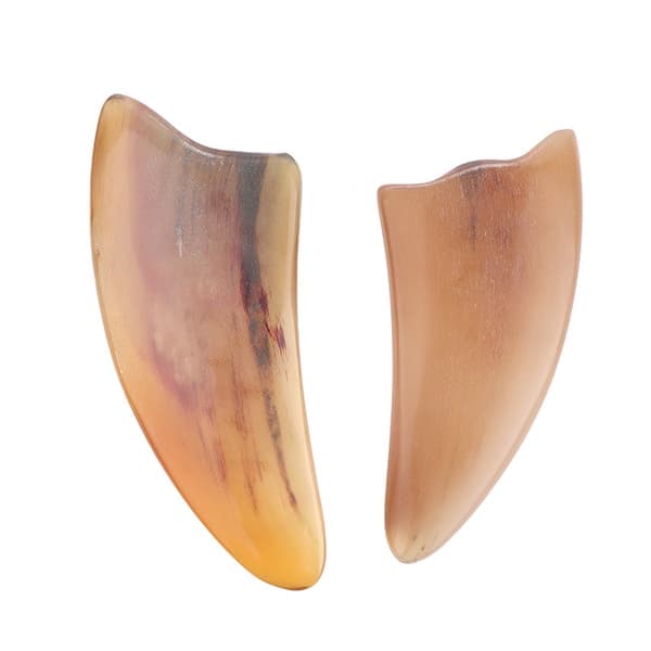 Bærbar Horn Gua Sha Skrapebrett Full Kropp Ansikt Øye Forming A1