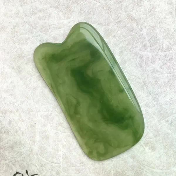 7 st/set Gua Sha-set, Resin Gua Sha-set för ansikts- och nacksmärta