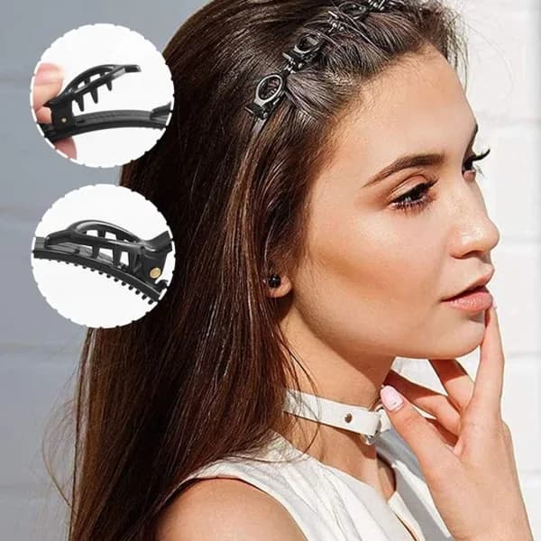 (4-pack) Hårhjälp Hårband Klämmor, Hårklämmor Hårstyling Tillbehör, Håraccessoarer