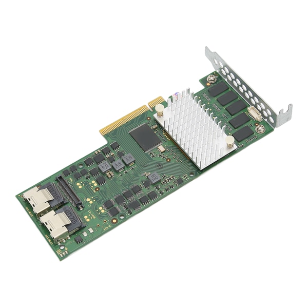 Gigabit Ethernet konvergerat nätverkskort 6Gbit/s 1GB säker datalagring PCB Material PCI Express Ethernet LAN Controller