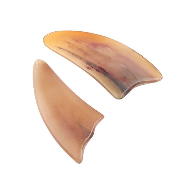 Bærbar Horn Gua Sha Skrapebrett Full Kropp Ansikt Øye Forming A1