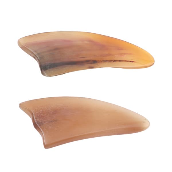 Bærbar Horn Gua Sha Skrapebrett Full Kropp Ansikt Øye Forming A1