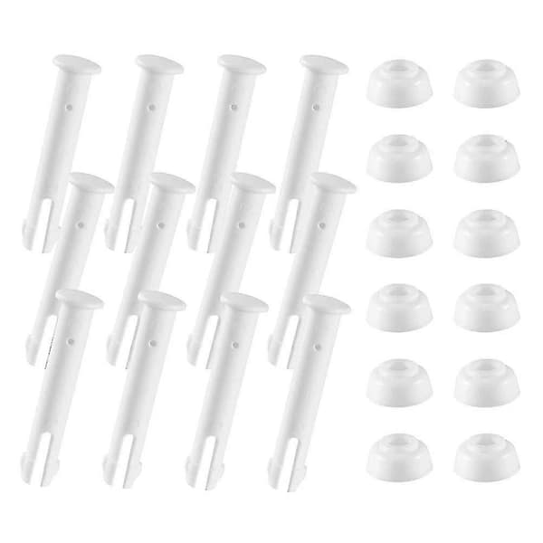 12 st plastpoolfogstift tätningar reservdelar tillbehör för simbassäng