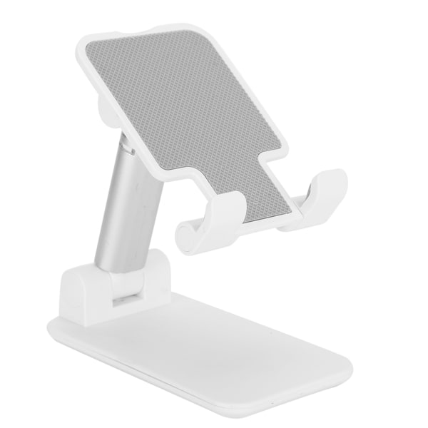 Justerbar hållare för bordsstativ Vikbar spegelfäste för mobiltelefon TabletWhite