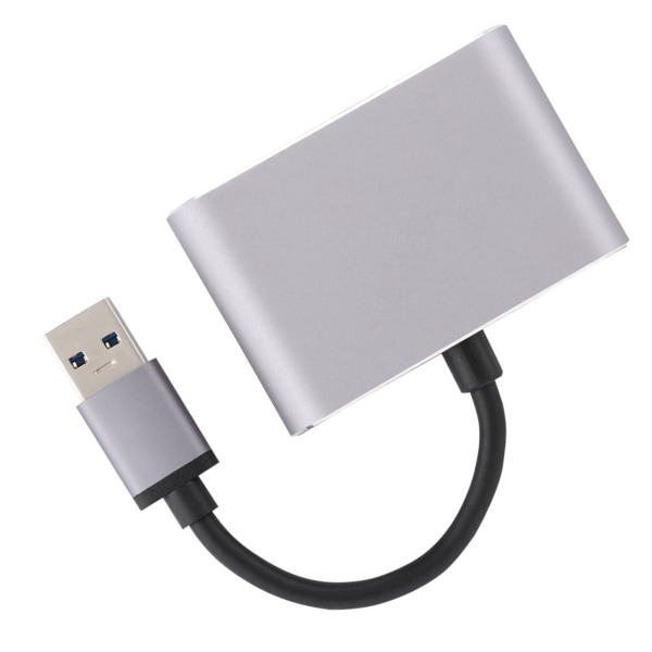 USB 3.0 till VGA+HD Multimedia Interface Adapter Converter HD 1080P datoradapter för Windows 7/8/8.1/10