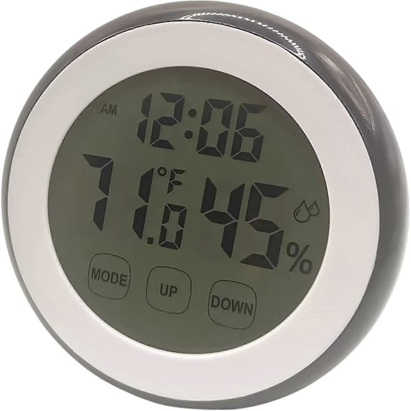 Innendørs termometer, digitalt hygrometer, romtermometer, temperatur og