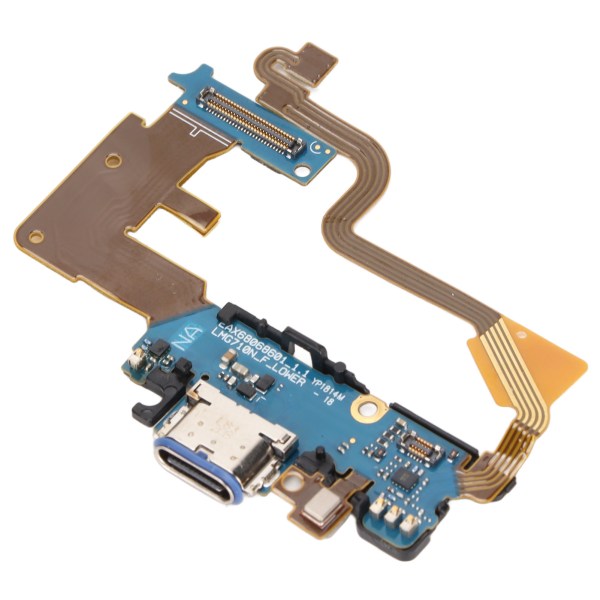 USB laddningsport Dockanslutning Flexkabelbyte för LG G7 ThinQ G710tm USA-version