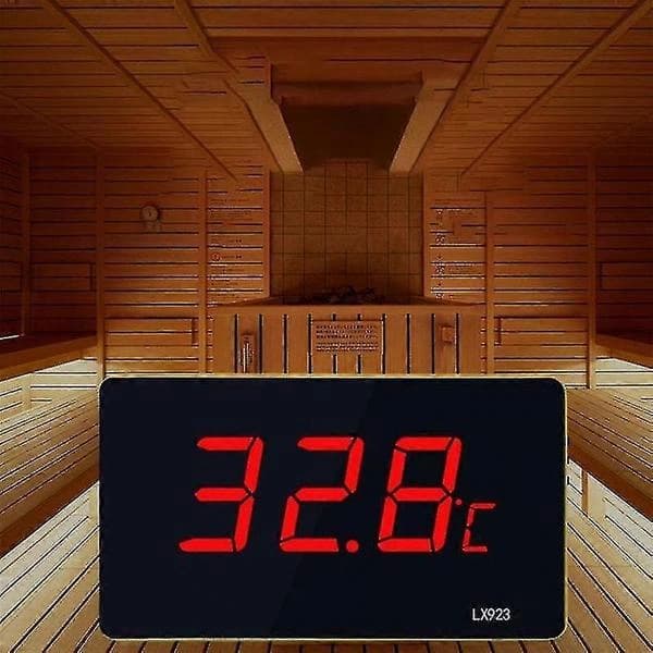 Bassengtermometer med LED-display og vanntett probe termometer akvarium utendørs temperatur Me 2025th