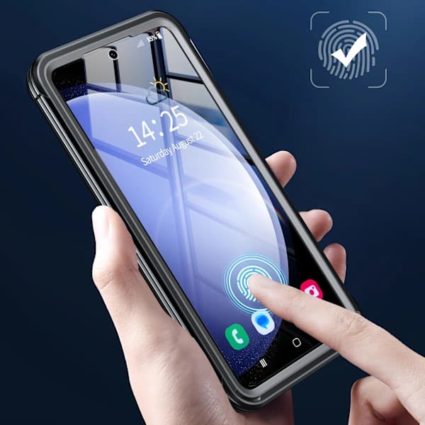 Mobilcover til Samsung Galaxy S24-serien Sort Samsung Galaxy S24 Sort