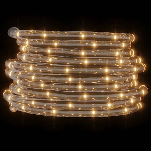 Lysslynge med 400 LED varmhvit 20 m PVC Varmhvit 2000