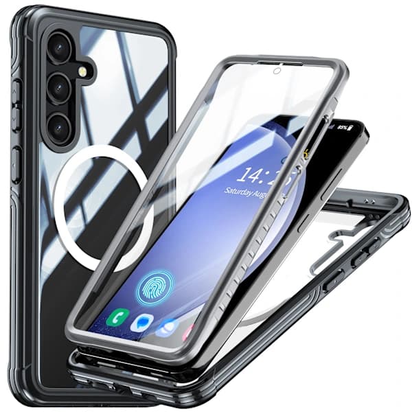 Mobilcover til Samsung Galaxy S24-serien Sort Samsung Galaxy S24 Sort
