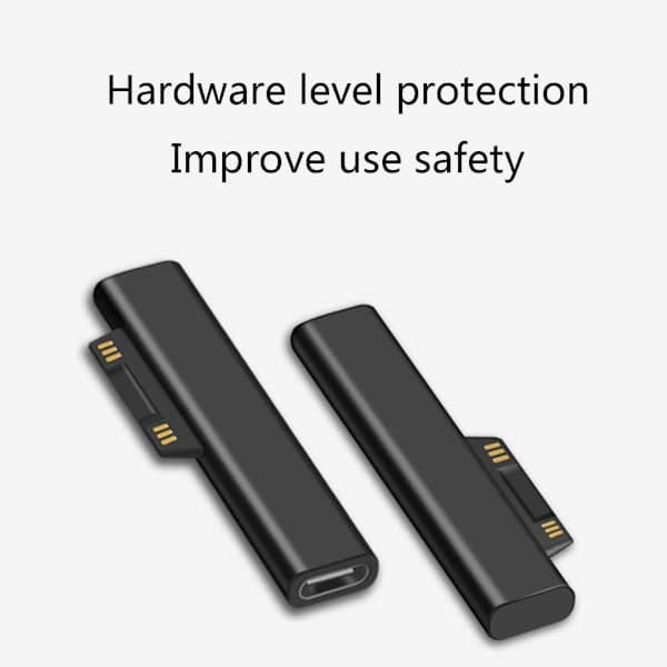 Typ-C honkontakt för Microsoft Surface Pro 3 4 5 6 Go USB C-adapter