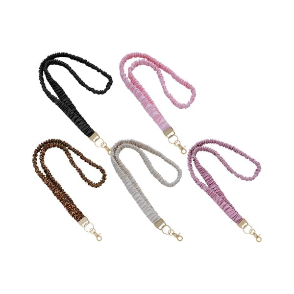 Elastisk nyckelband, töjbart armband för nycklar och ID-kort