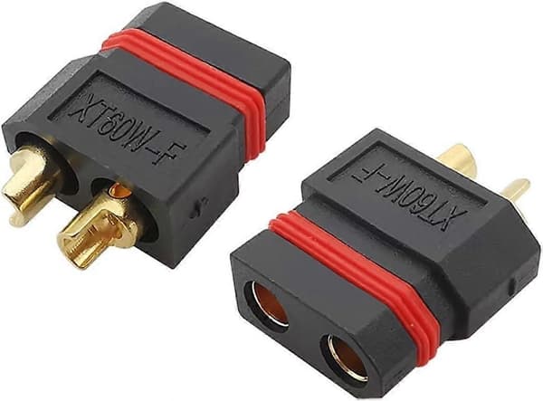 XT60EWM XT60WF Forgyldte RC Batteristik Han/Hun Stik til FPV Drone Quadcopter 3 Par